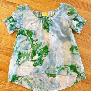 Anthropology Tie Dyed Top By Maeve